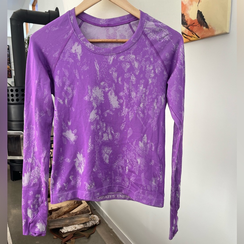 Lululemon Swiftly Tech Long Sleeve Shirt 2.0 *Race Length - Picture 2 of 4